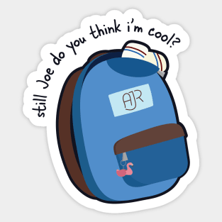 AJR "Joe" Backpack Sticker